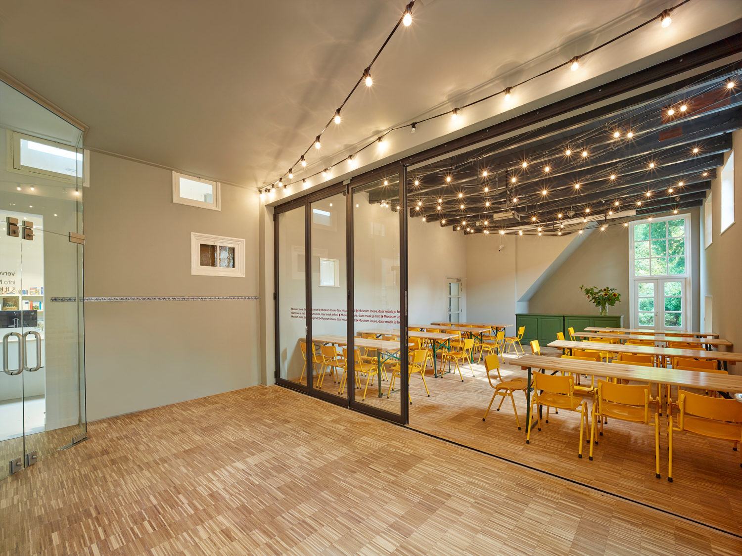 Ruimte voor groepen of bedrijfsuitje