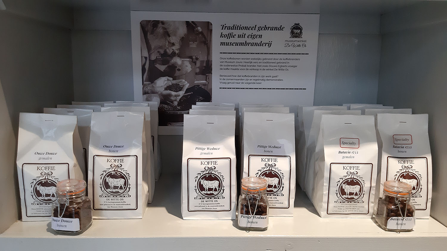 koffie gemalen bonen