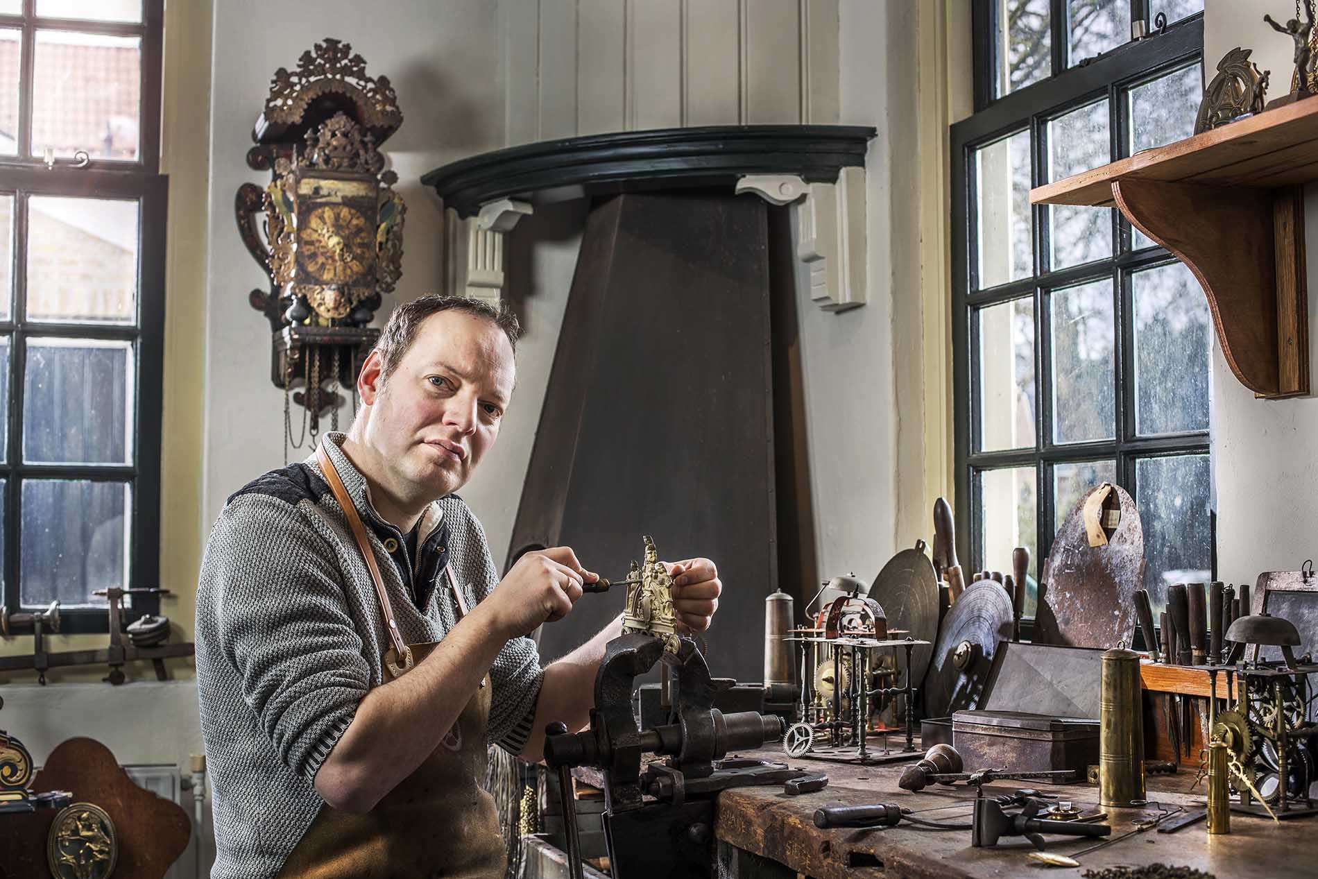 Klokkenmaker Freerk Pasveer Museum Joure