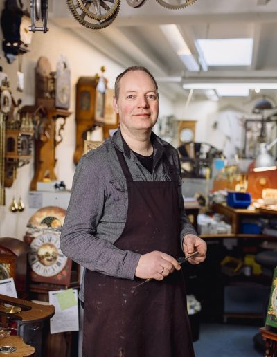 Klokkenmaker Freerk Pasveer