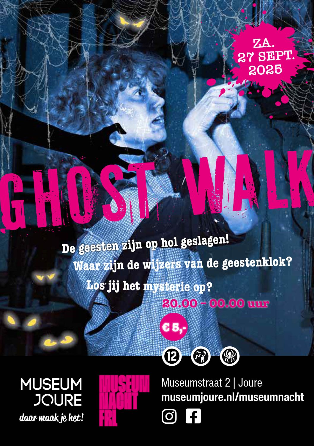 Museumnacht Friesland 2025 Ghost Walk Museum Joure