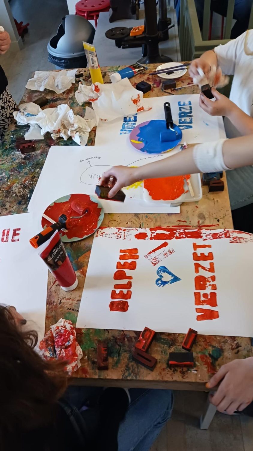 educatieprogramma letters in verzet