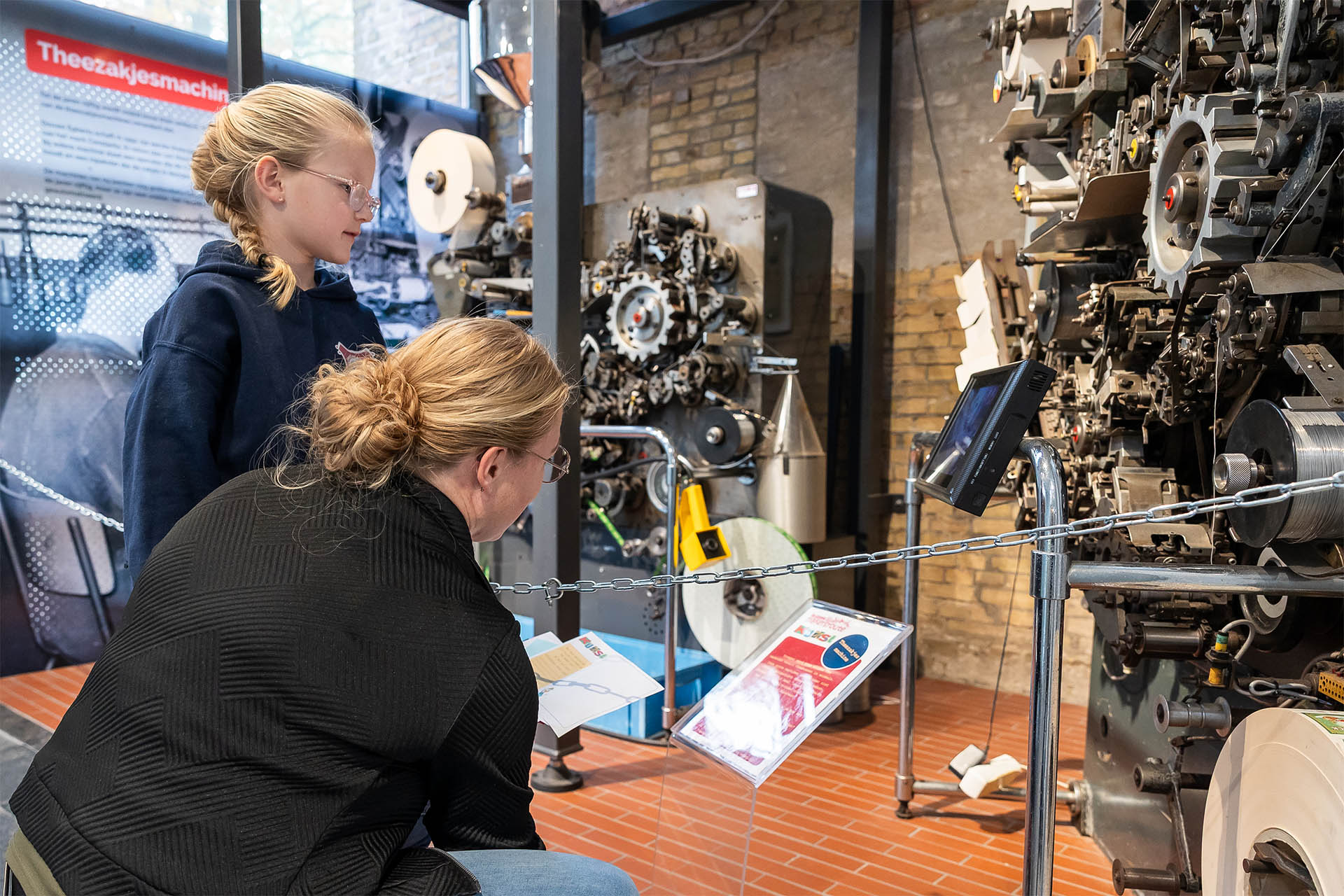 Theezakjesmachine Museum Joure