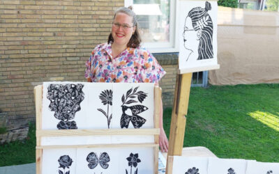 Mini-workshop Linosnede en linodruk